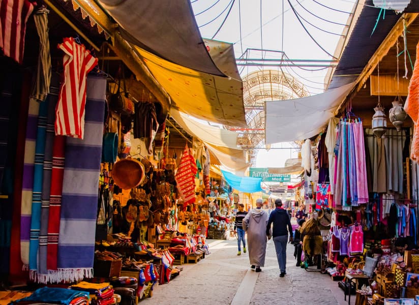 השוק של רבאט | צילום: LapaiIrKrapai, שאטרסטוק