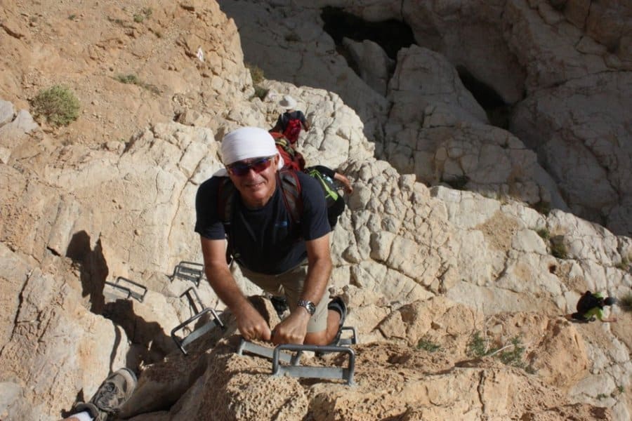 יתדות בירידה לנחל אשלים