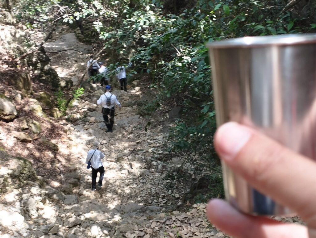 עם המטיילים החרדים בין הזמנים