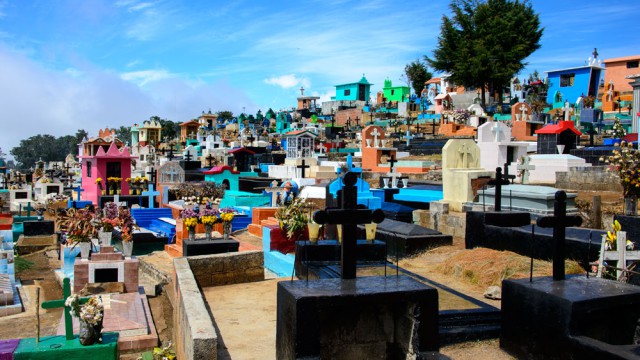 בית קברות בחבל הצ'יאפס