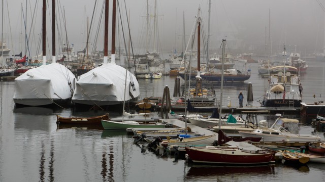 מעגן סירות בקמדן, מיין | צילום: רפי קורן