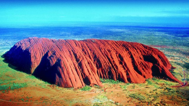 מבט מהאוויר על אולורו
