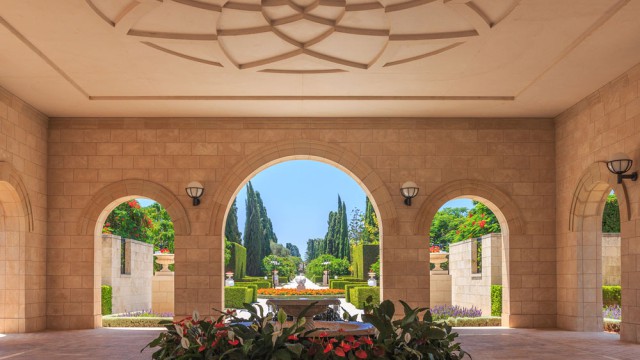 הגן הבהאי בעכו, צילום אמיר ירחי