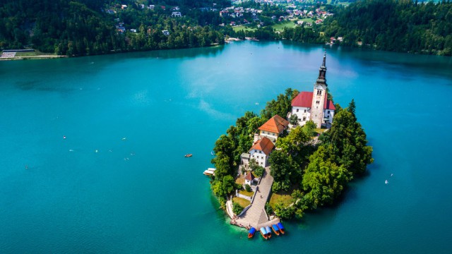 האי באגם בלד, סלובניה