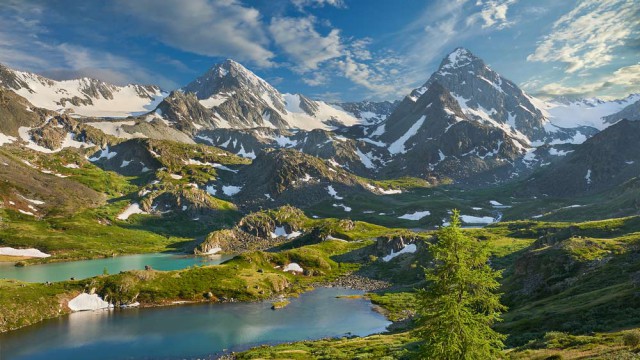 הרי אלטאי, סיביר, רוסיה