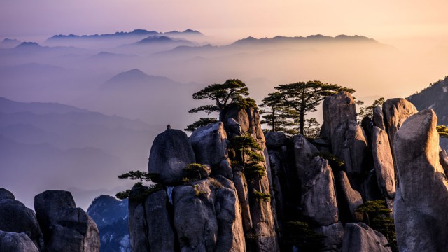 חואנגשאן ("ההר הצהוב"), מזרח סין