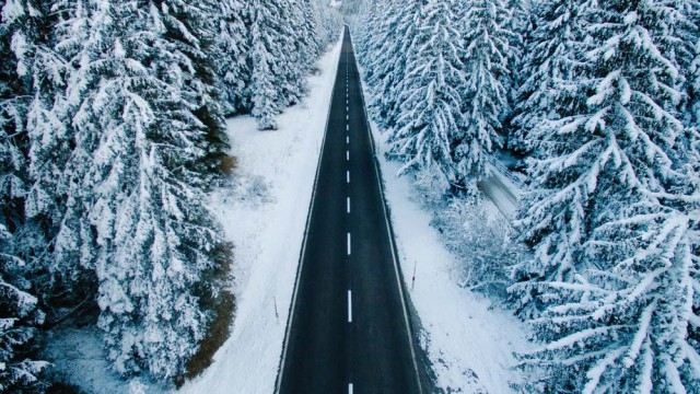 חורף בדולומיטים, צפון איטליה