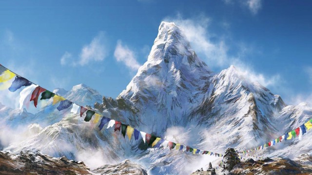 דגלי תפילה בהימלאיה, נפאל