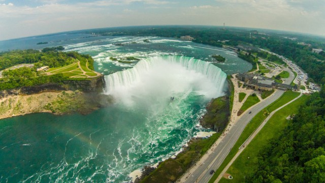 מפלי הניאגרה, ארה"ב-קנדה