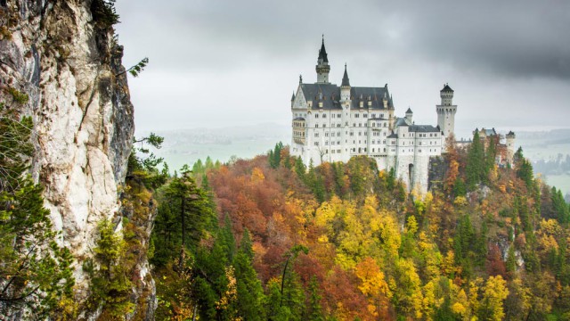 טירת נוישוונשטיין, דרום מדינת בוואריה, גרמניה