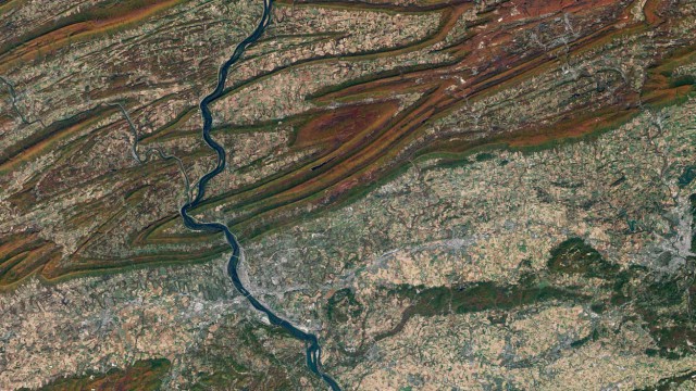 צבעי סתיו בפנסילבניה, ארה"ב