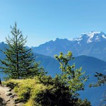 רוכב אופניים באלפים בדרום שווייץ, צילום: swiss-image.ch / Stefan Hunziker