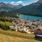 עיירת הנופש היוקרתית סנט מוריץ בעמק אנגדין, צילום: swiss-image.ch/Jan Geerk